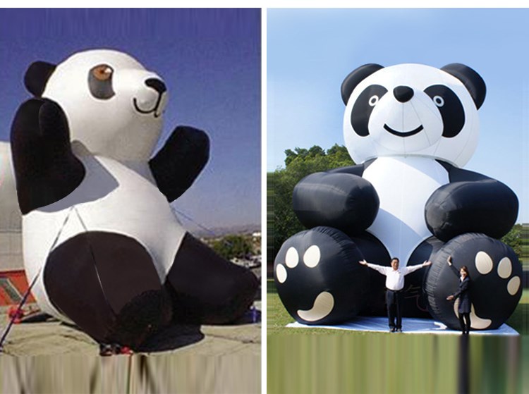 丰都充气熊猫展示